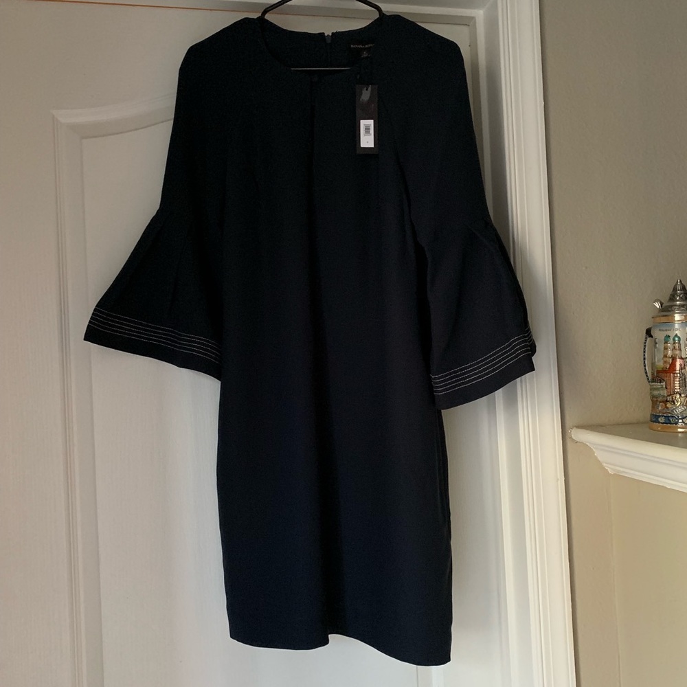 Banana Express Navy Dress